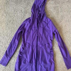 Athleta Deep Purple Hooded Jacket